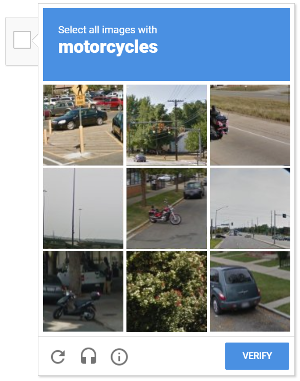 reCAPTCHA v2